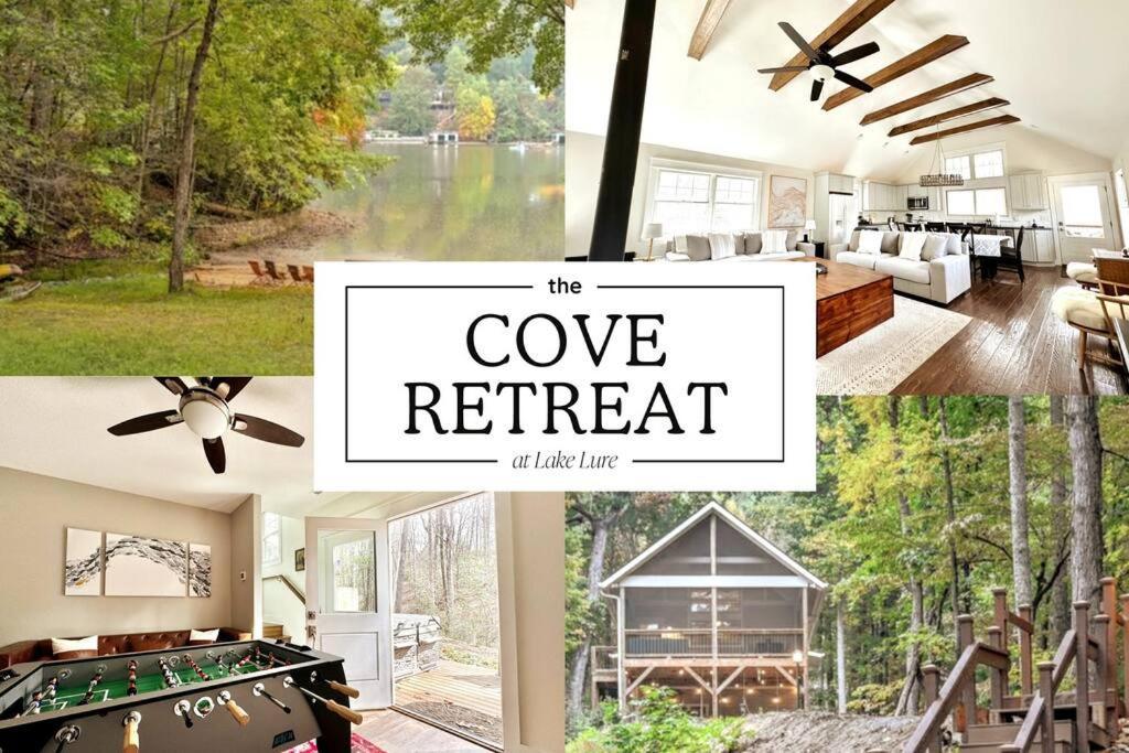 The Cove Retreat- Hot Tub/Screened Porch/Game Room Lake Lure Exterior photo